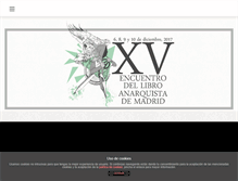 Tablet Screenshot of encuentrodellibroanarquista.org